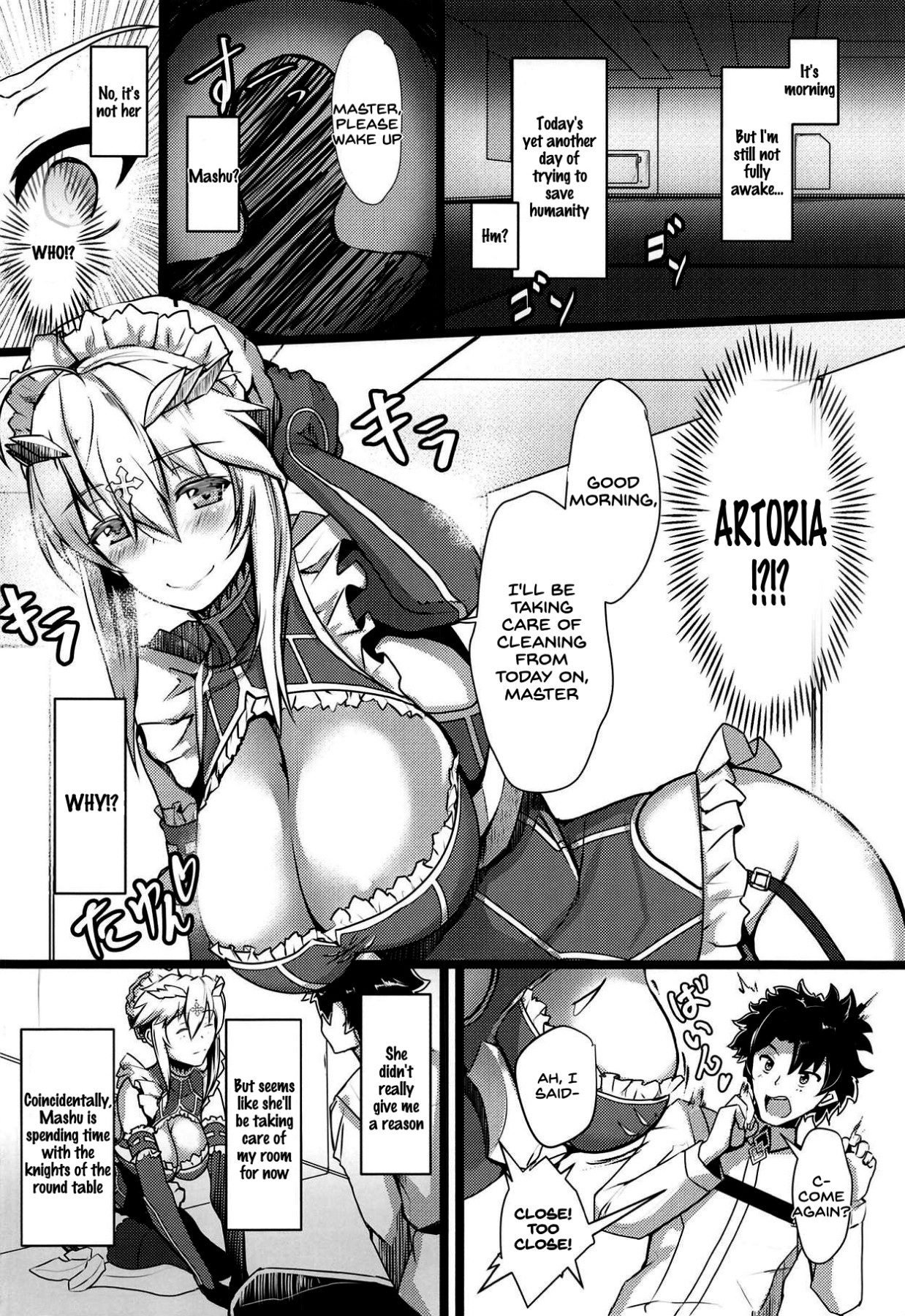 Hentai Manga Comic-Big Breasted Maid Service Strengthening Quest-Read-3